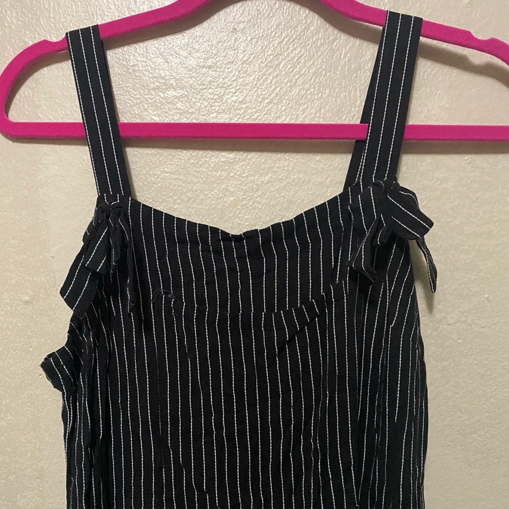 Pinstripe Overalls Size Medium